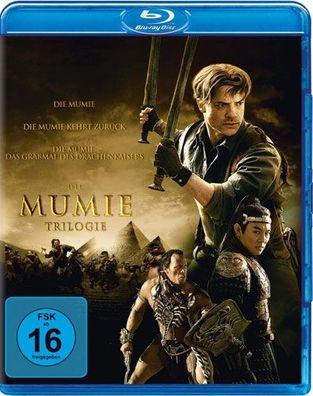 Mumie 1-3, Die (BR) Trilogie, 3Disc Min: 364/DD5.1/WS Neus C