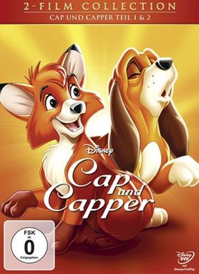 Cap und Capper 1&2 (DVD) Disney Classic Doppelpack, Slipcase,