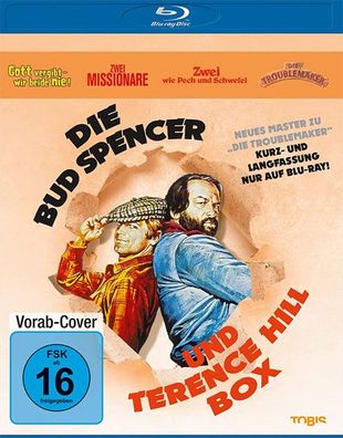Bud Spencer und Terence Hill BOX (BR) 4Disc - Leonine - (Blu