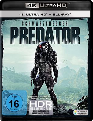 Predator #1 (UHD+BR) 4K Ultra HD Min: DD5.1WS 2Disc - LEONIN