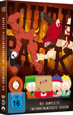South Park: Season 22 (DVD) 2DVDs Min: 214/DD/WS 10 Episod