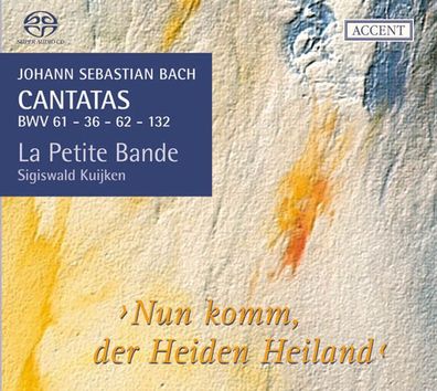 Johann Sebastian Bach (1685-1750): Kantaten BWV 36,61,62,132