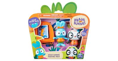 Spin Master Brave Bunnies - Malen mit Boo Hase und Panda, Spie