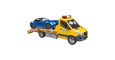 bruder MB Sprinter Autotransporter mit Light & Sound Modul , M