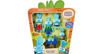 Spin Master Brave Bunnies Family 5er Pack mit Actionfiguren de
