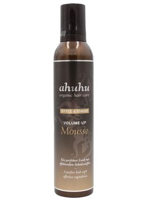 ahuhu organic hair care Volume Up Mousse 300ml (silikonfrei)