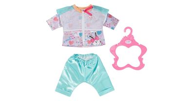 ZAPF Creation BABY born® Freizeitanzug Aqua 43cm, Puppenzubehö