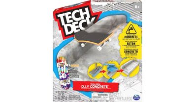 Spin Master Tech Deck - Concrete Fingerboard-Rampe zum Selberb