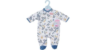 ZAPF Creation Baby Annabell® Strampler blau Blätter 43cm, Pupp