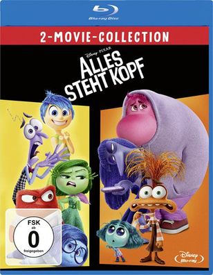 Alles steht Kopf 1 & 2 (BR) DP Min: 191/DD5.1/WS - Disney