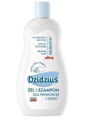 Ultra Sensitives Baby- und Kinder-Duschgel & Shampoo, 500 ml