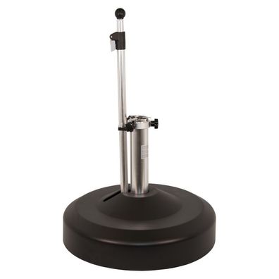 Liro Schirmständer Mini 35 S mit flexibler Klemmung anthrazit Ø 50 cm 35S-50-04
