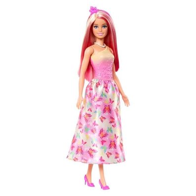 Mattel Barbie Royal-Puppe mit pinken Haaren HRR07 - Mattel HRR