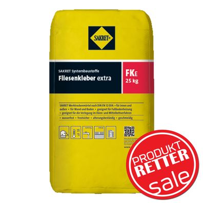 AKTION - SAKRET Fliesenkleber extra FKe 25kg