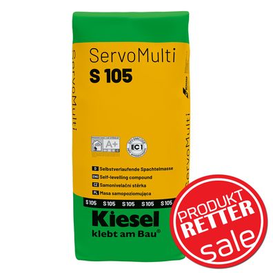 AKTION - Kiesel ServoMulti S 105 Selbstverlaufende Spachtelmasse 25kg