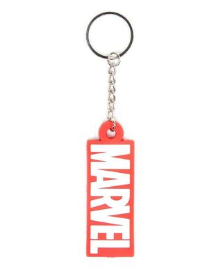 Marvel Comics - Original Marvel Logo Rubber Keychain - Difuzed