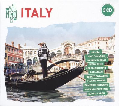 Various: All You Need Is: Italy - Wagram Music 126412 - (CD / A)