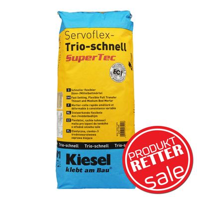 AKTION - Kiesel Servoflex-Trio SuperTec schnell 20kg