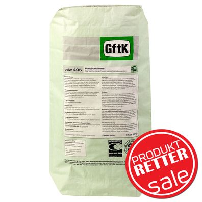 AKTION - vdw 495 Haftschlämme grau 25kg