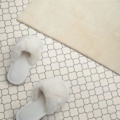 Cremig Wandfliesen Tulup, Blumenmuster Im Netz Set Fliesenaufkleber