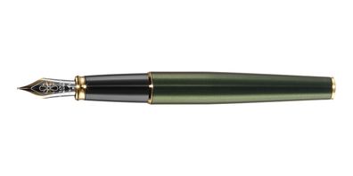 Diplomat Füllfederhalter Evergreen A2 vergoldet 14 kt, Feder