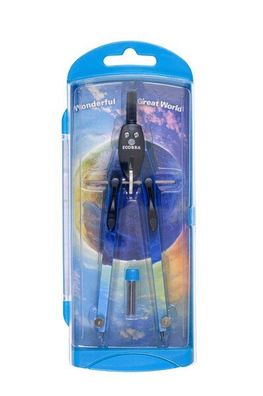 ECOBRA Schnellverstell-Zirkel duo-Tec, 3-D Effekt Blau