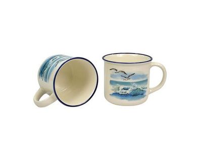 Kaffee-Becher Küstentraum