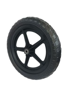 12 Zoll Komplettrad Vollgummi Reifen Cityroller Tretroller Scooter Kunststoff Felge