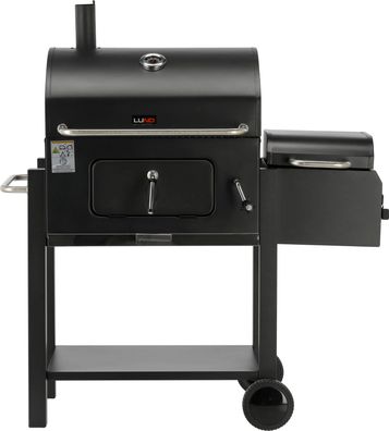 Holzkohlegrill Deluxe mit Räucherfunktion 112x62x121 cm ( Smoker )