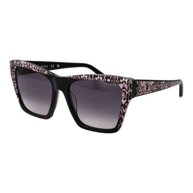 Guess Sonnenbrille GU00113 05B 55 Damen Schwarz