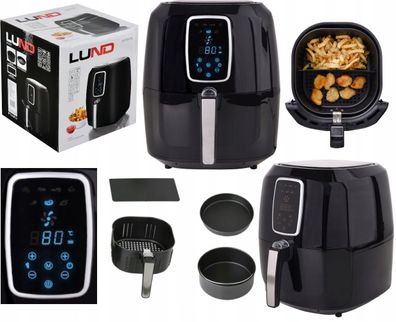 Friteuse à air chaud 5,2 L 1800 W avec affichage LED