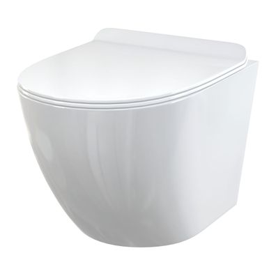 alcadrain Wand-WC Solid mit WC-Sitz Softclose Slim Duroplast
