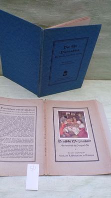 Deutsche Weihnachten Hausbuch 1924 Hermann Adolf Wiechmann