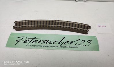 Trix H0 1 x gebogenes Gleis 62130 / Radius 360 mm / Bogen 30°