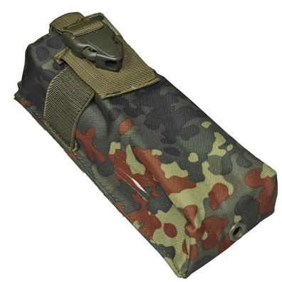 MFH Funkgerätetasche "MOLLE" Gürteltasche 9 x 20 x 5 cm flecktarn