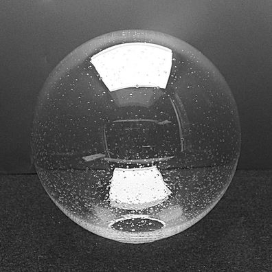 Ersatzglas Blasenglas Ø150mm Öffnung Ø ca.40mm Glaskugel Klarglas-Blasen
