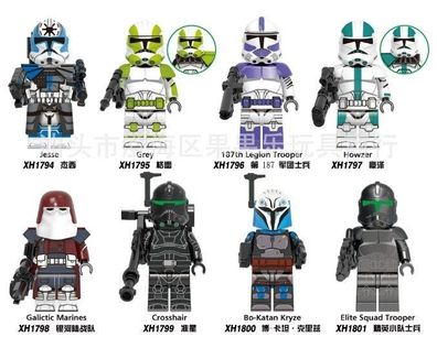 X0323 Planet Series Jesse Gray Legion Soldat Bausteine
