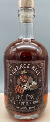 St. Kilian-Likör-Terence Hill-The Hero-Voll auf die Nuss-700ml-21%vol. Alkohol
