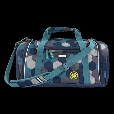 Coocazoo Sporttasche "SporterPorter", Blue Geometric Melange
