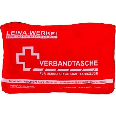 Verbandtasche ÖNORM V5101 für mehrspurige Fahrzeuge rot
