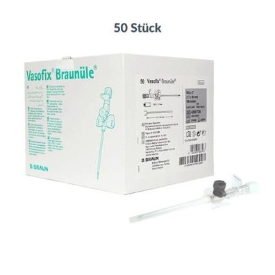 Vasofix Braunüle 16 G grau (50 Stk.)