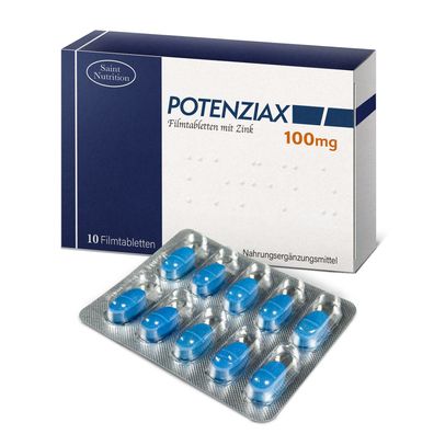 Saint Nutrition® Potenziax 100mg - rezeptfrei - Potenzmittel