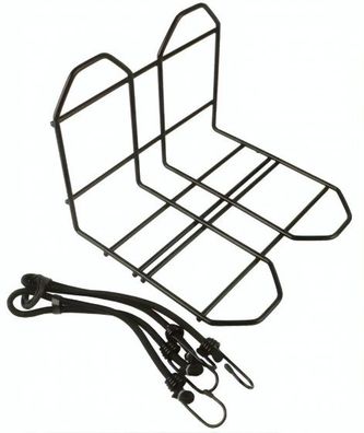 Gepäckträger 28 Cm Stahl Schwarz