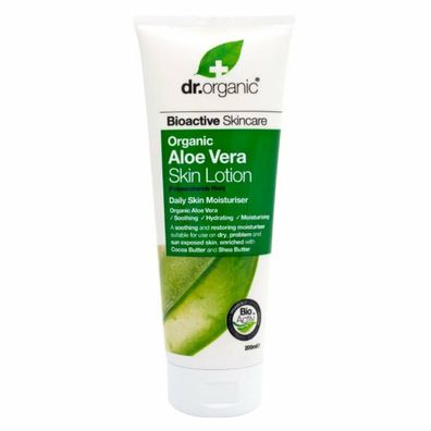 Dr Organic Aloe Vera Haut Lotion 200ml