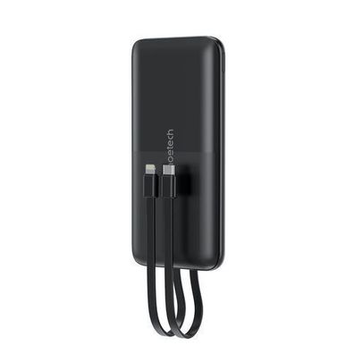Choetech Powerbank 10000mAh 22,5W USB-A/USB-C/micro USB mit integriertem USB-C/L