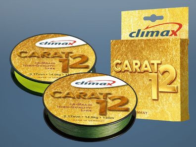 Climax Carat 12 - Farbe Gelb - Lauflänge 135 m
