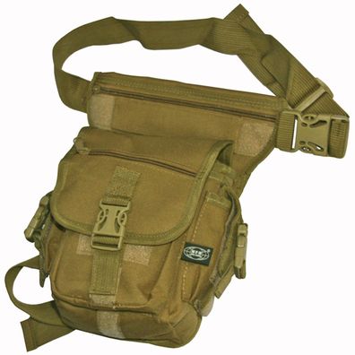 MFH Hip Bag coyote tan Hüfttasche Bauchtasche Gürteltasche Bein- Gürtelbefestigung