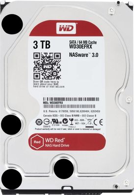 WD30EFRX  Western Digital Red 3.5 Zoll 3000 GB Serial ATA III