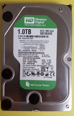 Western Digital WD10EAVS 1000GB SATA-II 3,5"