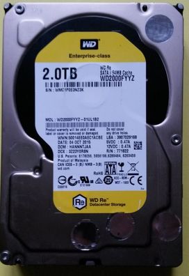 Western Digital WD2000FYYZ 2TB SATA 3,5"